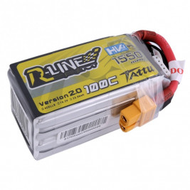GENS ACE LIPO TATTU R-Line serie - 4S 1550mAh 15.2V 4S1P HV (100C) Version 2.0
