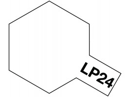 Tamiya Lacquer Paint LP-24 – Semi Gloss Clear (10ml)
