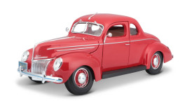 1:18 Ford Deluxe, 1939 (Red)