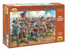 1:72 Austrian Musketers and Pikemen (17th Century)