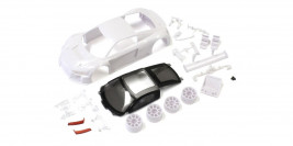 Mini-Z: Audi R8 LMS 2015 Body Set w/ Rim for RWD (Unpainted)