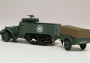 1:76 M3 Half Track & 1Ton Trailer (Classic Kit VINTAGE Military)