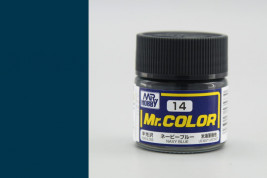 Barva Mr. Color akrylová č. 014 – Navy Blue (10 ml)