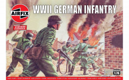 1:76 WWII German Infantry (Classic Kit VINTAGE Military)