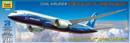 Produkt anzeigen - Verkehrsflugzeug 1:144 Boeing 787-800 Dreamliner