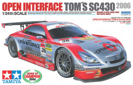 1:24 Open Interface TOM'S Lexus SC430 (2006)
