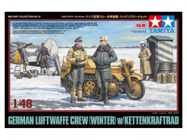 1:48 Luftwaffe Crew & Kettenkraftrad