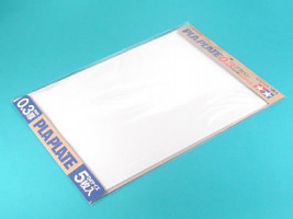 Tamiya B4 White Pla-Plate 0.3 mm (5 pcs)