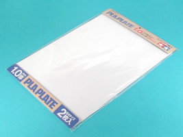 Tamiya B4 White Pla-Plate 1,0 mm (2 pcs)