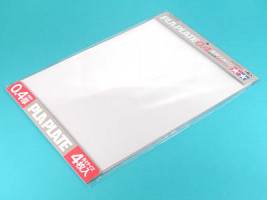 Tamiya B4 Transparent Pla-Plate 0,4 mm (4 pcs)