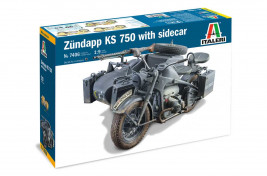 1:9 Zündapp KS 750 w/ Sidecar