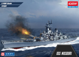 1:400 U.S.S. Missouri (BB-63)