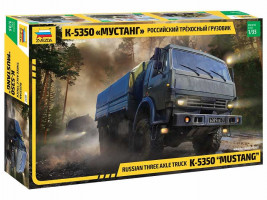 1:35 Russian Three Axle Truck K-5350 ″MUSTANG″