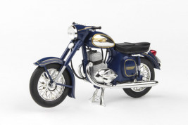 1:18 Jawa 350 Kývačka Automatic (1966) – Cobalt Blue