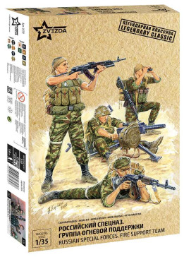 1:35 Russian Special Forces Fire Support Team