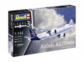 1:144 Airbus A320neo, Lufthansa New Livery (Model Set)