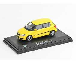 1:43 Skoda Fabia II (2006) – gelber Sprint