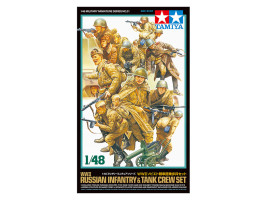 1:48 Russian Infantry & Tank Crew (WWII)