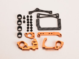 PN Racing Mini-Z V5 LCG 98mm Motor Mount (Orange)