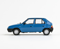 1:43 Skoda Favorit 136L (1988) – blauer Skoda