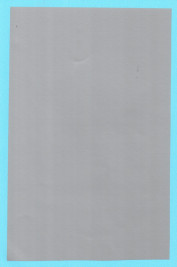 Leere Decal Papier A4 Silber