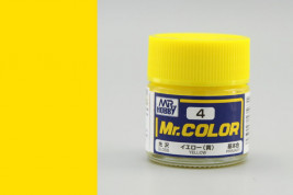 Barva Mr. Color akrylová č. 004 – Yellow (10 ml)