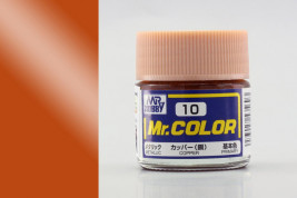 Barva Mr. Color akrylová č. 010 – Copper (10 ml)