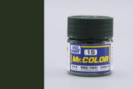 Barva Mr. Color akrylová č. 015 – IJN Green Nakajima (10 ml)