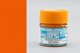 Barva Hobby Color akrylová č. 024 – Orange Yellow (10 ml)