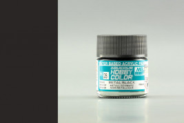 Barva Hobby Color akrylová č. 028 – Metal Black (10 ml)