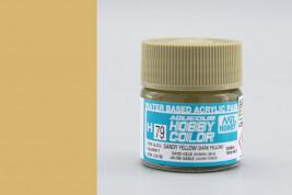 Barva Hobby Color akrylová č. 079 – Sandy Yellow (10 ml)