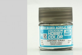 Barva Hobby Color akrylová č. 095 – Smoke Gray (10 ml)