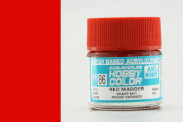 Barva Hobby Color akrylová č. 086 – Red Madder (10 ml)