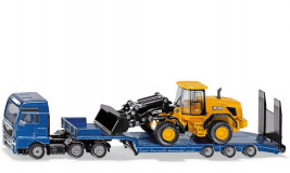 1:87 MAN s podvalníkem a čelní nakladač JCB