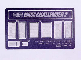 1:35 Chalenger 2 Photo Etched Parts Set
