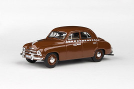 1:43 Škoda 1201 taxi (1956) – hnědá