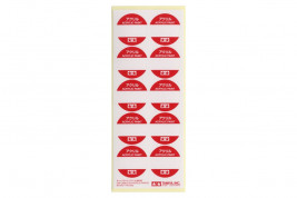 Cap Labels for Acrylic Paint (30 pcs)
