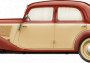 1:35 German Passenger Car Typ 170V Saloon 4 Doors