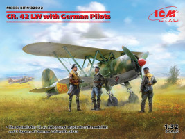 1:32 Fiat CR.42 LW with German Pilots