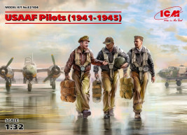 1:32 USAAF Pilots 1941-1945 (3 fig.)