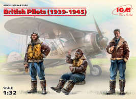 1:32 British Pilots 1939-1945 (3 fig.)