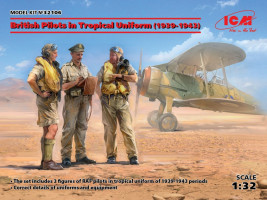 1:32 British Pilots in Tropical Uniform 1939-1945