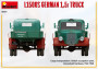 1:35 L1500S German 1,5 Truck (6x Camo)