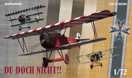 1:72 Albatros D.V., Fokker Dr.I, Fokker D.VII „Du Doch Nicht!!“ Ernst Udet Aircraft