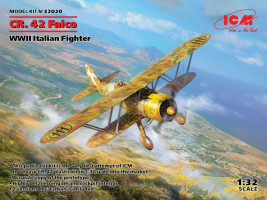 1:32 Fiat CR.42 Falco Italian Fighter WWII