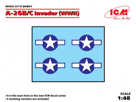 1:48 Decal for Douglas A-26B/C Invader (WWII)