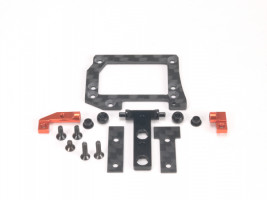 PN Racing Mini-Z Gimbals Conversion Kit for MR3300 V5 Motor Mount (Orange) + MR3300G