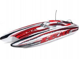 Proboat Blackjack 42″ 8S Catamaran RTR (bílo-červený)