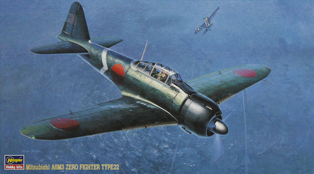 Mitsubishi A6M5b Zero Fighter Type 52 Otsu 221ST Flying Group Hasegawa 09847