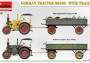 1:35 German Tractor D8506 w/ Trailer